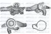 Насос охолоджуючої рідини MAN L2000, M 2000 L D0824LFO-D0836LFL02 02.95- DOLZ M631 (фото 1)