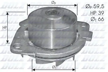 Помпа водяна DOLZ S211