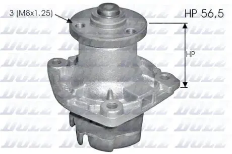 Насос системы охлаждения DOLZ S348