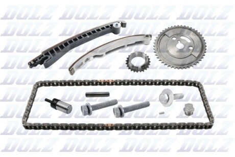 Комплект цепи ГРМ Mini (R50/R52/R53) 1.6 01-07 DOLZ SKCB019F