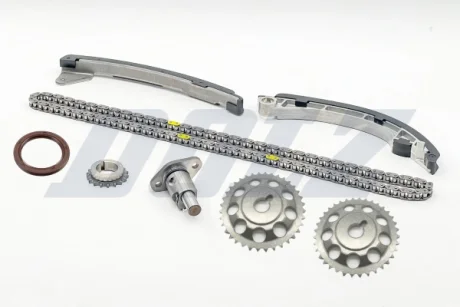 Комплект ланцюга ГРМ Toyota Avensis/Corolla/Rav 4 1.4/1.6/1.8 99- (z=130) (симплекс) DOLZ SKCT114