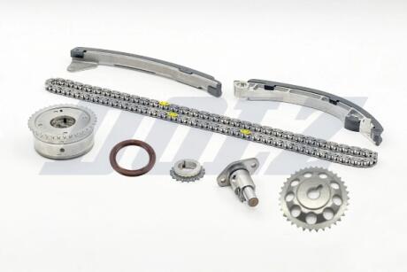 Комплект ланцюга ГРМ Toyota Avensis/Corolla/Rav 4 1.4/1.6/1.8 99- (z=130) (симплекс) DOLZ SKCT114V
