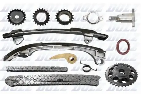 Комплект цепи ГРМ Toyota Rav 4 III 2.04WD/2.4 05-13 1AZ-FE/2AZ-FE DOLZ SKCT125F