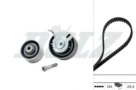 SKF К-кт. ГРМ (рем.+2шт.ролика+кріплення) Citroen Berlingo 1.6, Peugeot 307 1.6 DOLZ SKD042