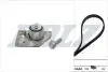 К-кт. ГРМ (ремень+ ролик) RENAULT Trafic II 1.9dci 01- DOLZ SKD128 (фото 1)