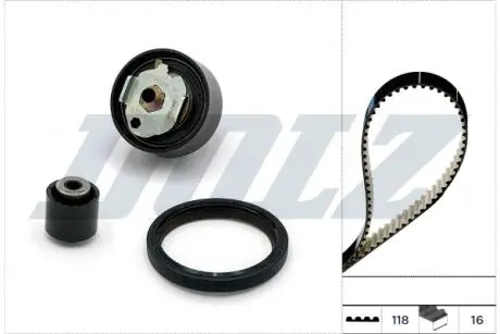 Комплект ГРМ Citroen C1/C3/C4/Peugeot 2008/208/301 1.2 12-(118x16) DOLZ SKD179IO