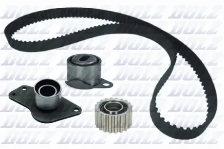 Комплект ГРМ Renault Kangoo 1.9D 97- (151x25.4) DOLZ SKD244