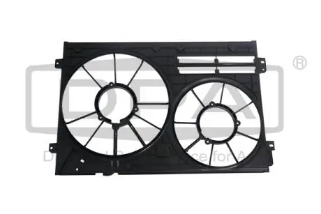 Диффузор вентилятора Skoda Octavia (04-13,14-)/VW Golf (04-),Jetta (06-),Passat (06-13)/Seat Leon (06-10),Toledo (05-09) DPA 11210808502