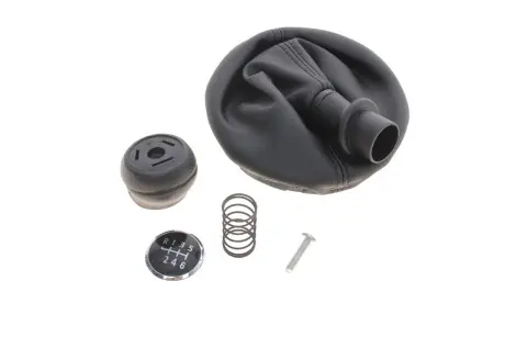Ручка КПП із пильником чорний 6 ступ VW T5 (03-15) DPA 77111239102