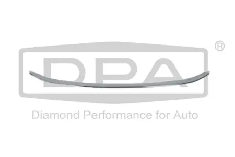 Окантовка для переднього бампера, плакована DPA 81025202