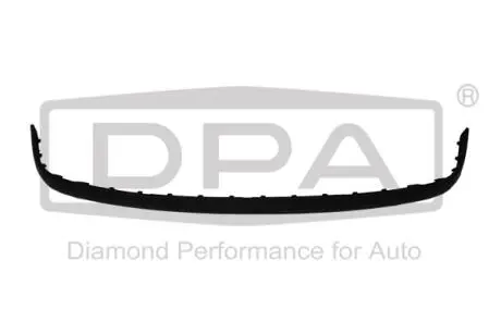 Молдинг переднего бампера (грунт) VW Golf (97-05) DPA 88070039802