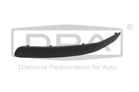 Накладка переднего бампера левая Skoda Fabia I (6Y2) (99-08) DPA 88070042802