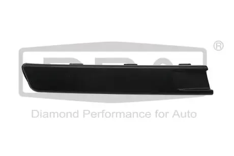 Накладка защитная переднего бампера правая (черный) VW Passat (3C2) (05-10) DPA 88070066502