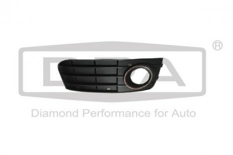 Грати протитуманної фари з отвором ліва Audi A4 (07-15) DPA 88070732202 (фото 1)