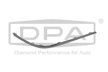 Молдинг заднего бампера правый VW Passat (362) (10-14) DPA 88071768102