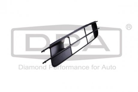 Решітка протифотуманної фари права з отвором (чорна) Audi Q7 (06-15) DPA 88071823402 (фото 1)