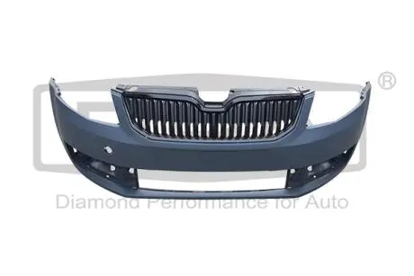 Бампер передній з решіткою радіатора (-омивач,-парктронік)) Skoda Octavia (12-) DPA 88071858802