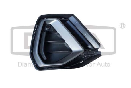 Рамка противотуманной фары передняя левая серая Audi Q3 (19-23) DP DPA 88071891202