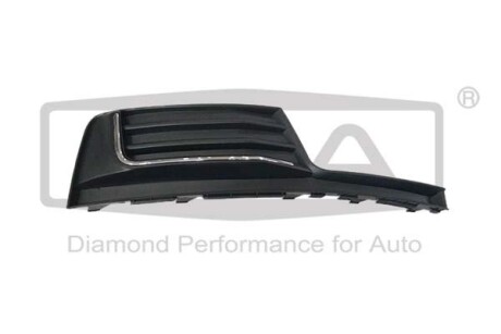 Решетка противотуманной фары правая с полоской Audi A3 (17-20) DPA 88071893502