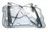 Стеклоподъемник передний правый без моторчика с рамкой Skoda Fabia (00-08) DPA 88370139002 (фото 1)