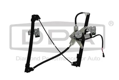 Склопідйомник передній правий з моторчиком VW Caddy (96-03),Polo (96-02)/Seat Ibiza (93-02) DPA 88370536802