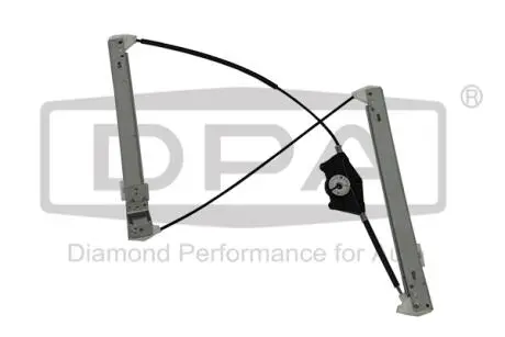 Стеклоподъемник передний левый без мотора Audi A4 (01-08) DPA 88370558402