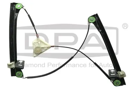 Склопідйомник передній правий без двигуна VW Polo (02-10) DPA 88371809102