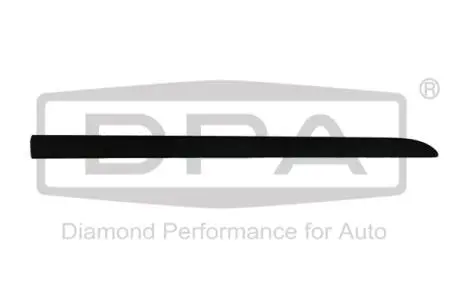 Молдинг двери передней правой Skoda Fabia (06-14) DPA 88530712802