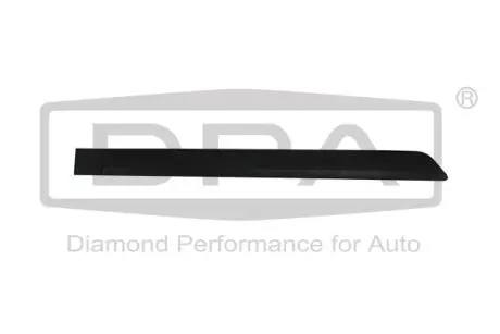 Молдинг двери задней правой Skoda Fabia (06-14) DPA 88530713002