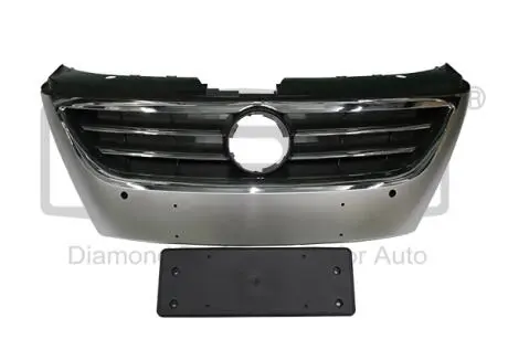 Решетка радиатора без эмблемы (+помощь при парковке) VW Passat СС (09-12) DPA 88530805702