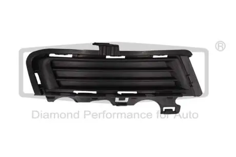 Решетка противотуманной фары правой без отверстия VW Golf (12-) DPA 88531276202