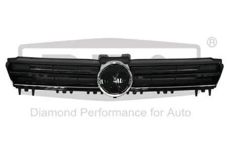 Решетка радиатора без эмблемы (черная) VW Golf (12-) DPA 88531620802