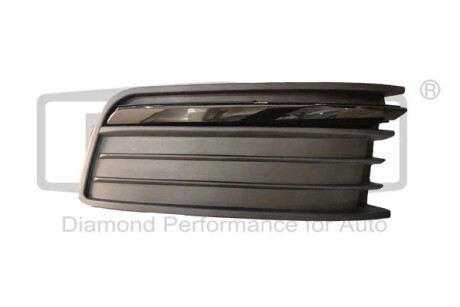 Решетка противотуманной фары без отверстия левая VW Polo (6R1, 6C1) (09-) DPA 88531785202 (фото 1)