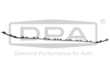 Молдинг переднего бампера (хром) VW Tiguan (16-) DPA 88531810302