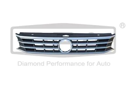 Решетка радиатора без эмблемы, c полосой VW Passat (13-15) DPA 88531828702