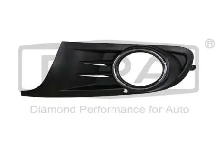 Решетка противотуманной фары левая с отверстием VW Golf (08-13) DPA 88541177702