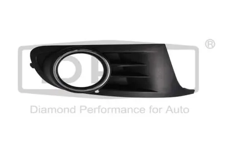 Решетка противотуманной фары правая с отверстием VW Golf (08-13) DPA 88541177802