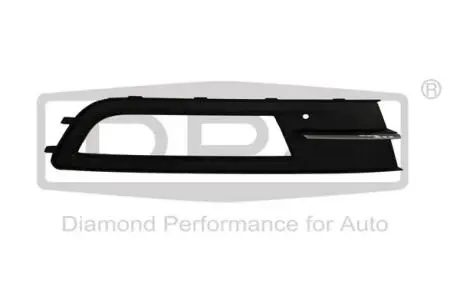 Решетка противотуманной фары правой с полосой VW Passat (14-) DPA 88541793502