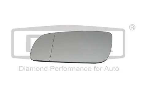 Элемент зеркальный левый белый Skoda Octavia I (1U2) (96-10)/VW Golf IV (1J1) (97-05),Bora (98-05) DPA 88570105102