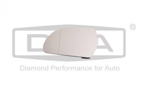Елемент дзеркальний лівий з підігрівом (хром) Skoda Octavia (04-13),Superb (08-15)/Audi A4 (07-15),A6 (04-11) DPA 88570861302