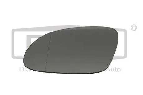 Элемент зеркальный левый (хром) Skoda Yeti (5L) (09-17)/VW Sharan (10-),Tiguan (5N) (07-09) DPA 88571789402