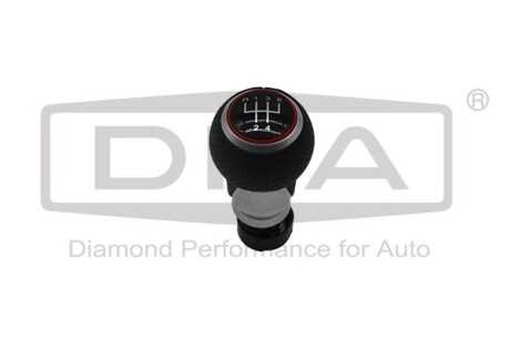 Рукоятка кулисы (черная 5ступ) без чехла Audi A3 (96-03) DPA 88631697102