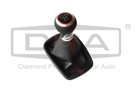 Ручка КПП без пильника чорний 5/6 ступ Audi A4 (08-15),Q5 (09-17) DPA 88631697402