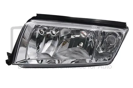 Фара левая (серебристая рамка) Skoda Fabia (00-08) DPA 89410199802