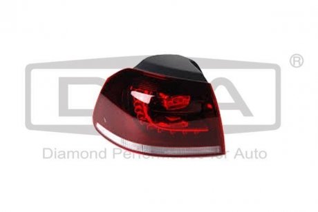 Фонарь левый внешний LED VW Golf VI (09-13) DPA 89450624902