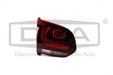 Ліхтар задній лівий внутрішній LED вишнево-червоний VW Golf (09-13) DPA 89450625102 (фото 1)
