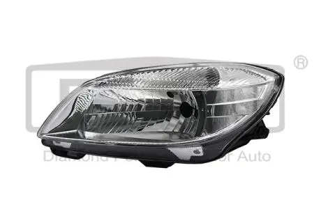 Фара левая без линзы белая Skoda Fabia (06-14),Roomster (06-15) DPA 99411286902