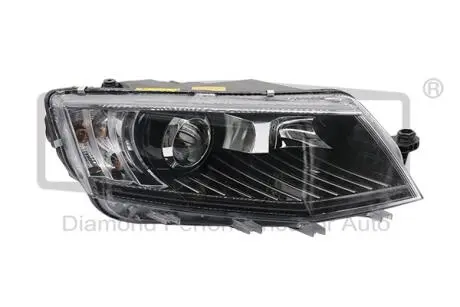 Фара правая чорная LED Skoda Octavia (13-) DPA 99411673002