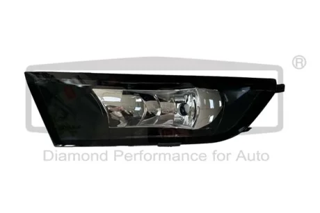 Передня протитуманна фара, Передня права, галоген, Без лампочки DPA 99411835102