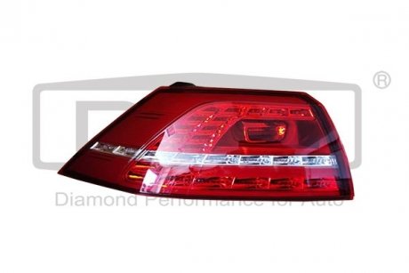 Фонарь левый наружный LED VW Golf (12-) DPA 99451800102